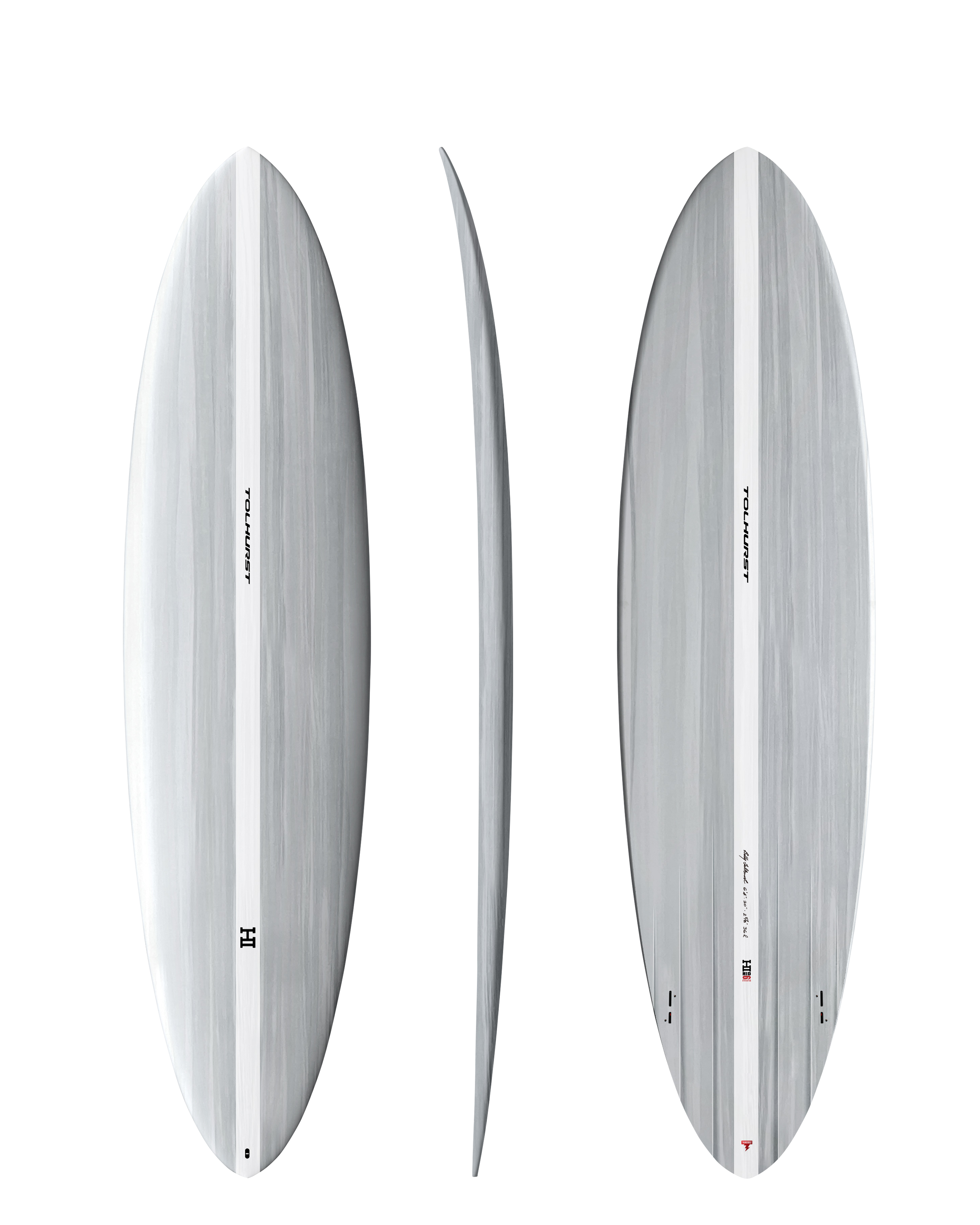 Mid 6 Mini Twin Candy/White - Thunderbolt
